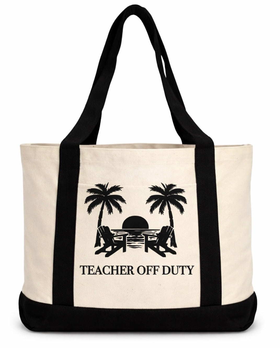 Liberty teacher tote bag